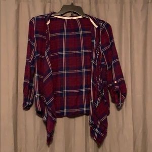Women’s small Plaid sweater/top